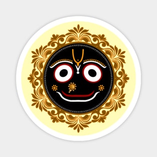 Jagannath - Lord of Universe - Puri Jagannath - Krishna - hare krishna - Hindu gods - krsna Magnet